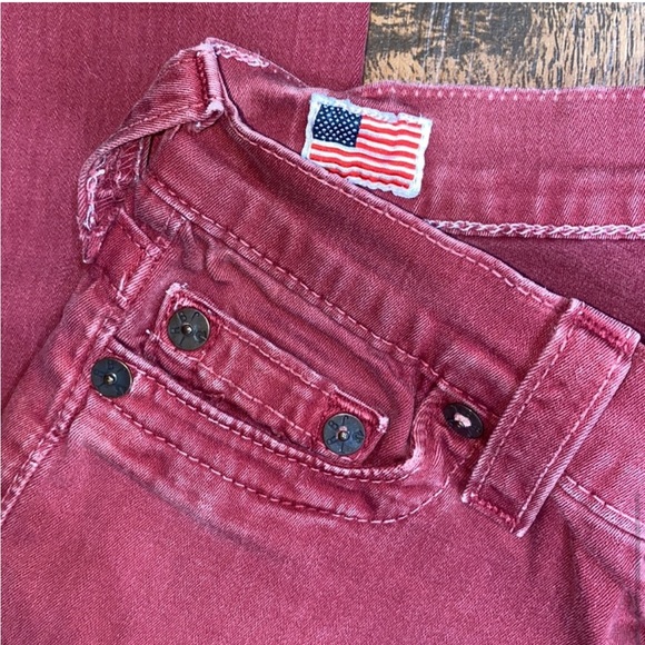 True Religion red skinny jeans - Picture 6 of 6